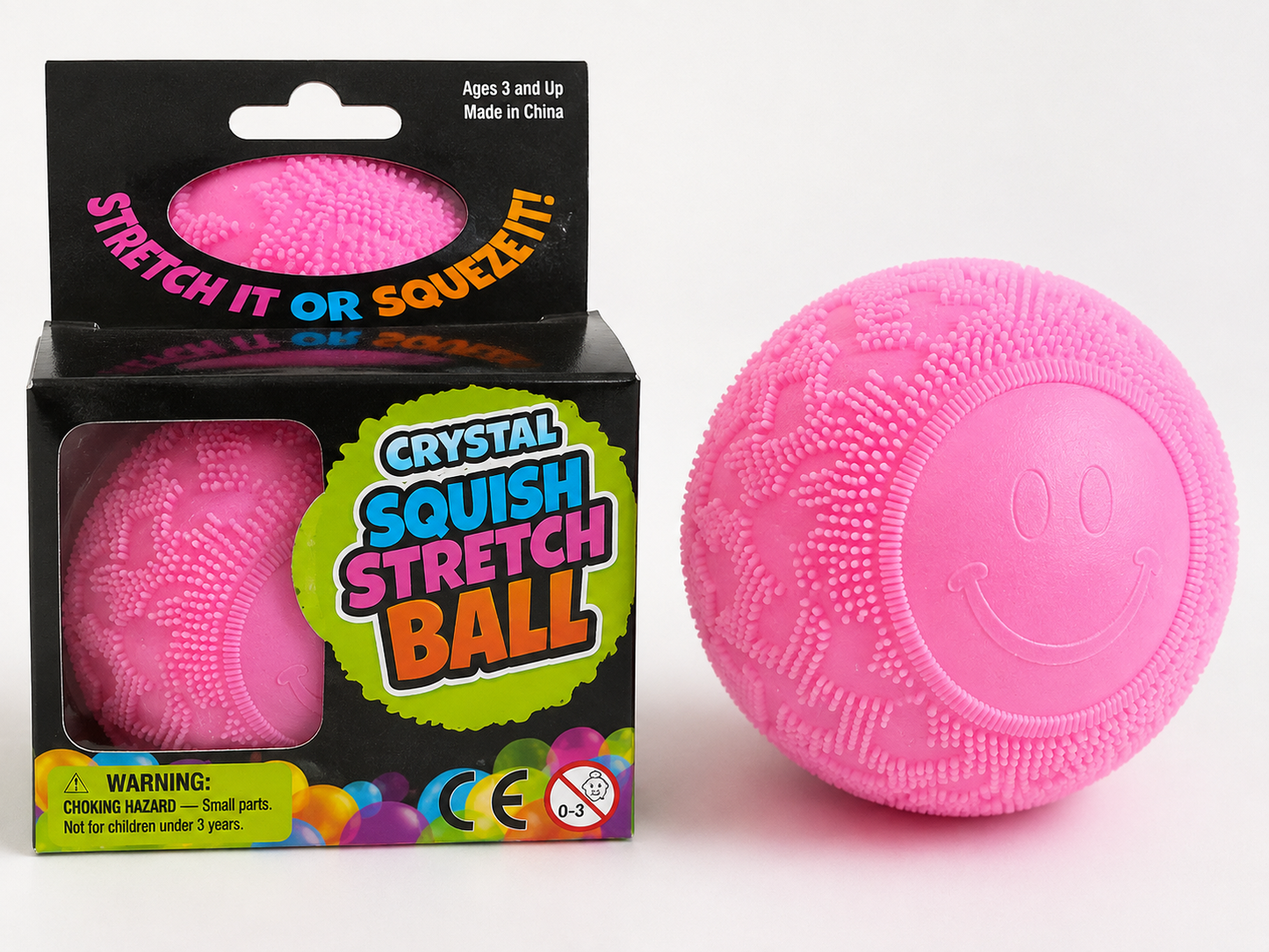 Crystal Squish Stretch Ball