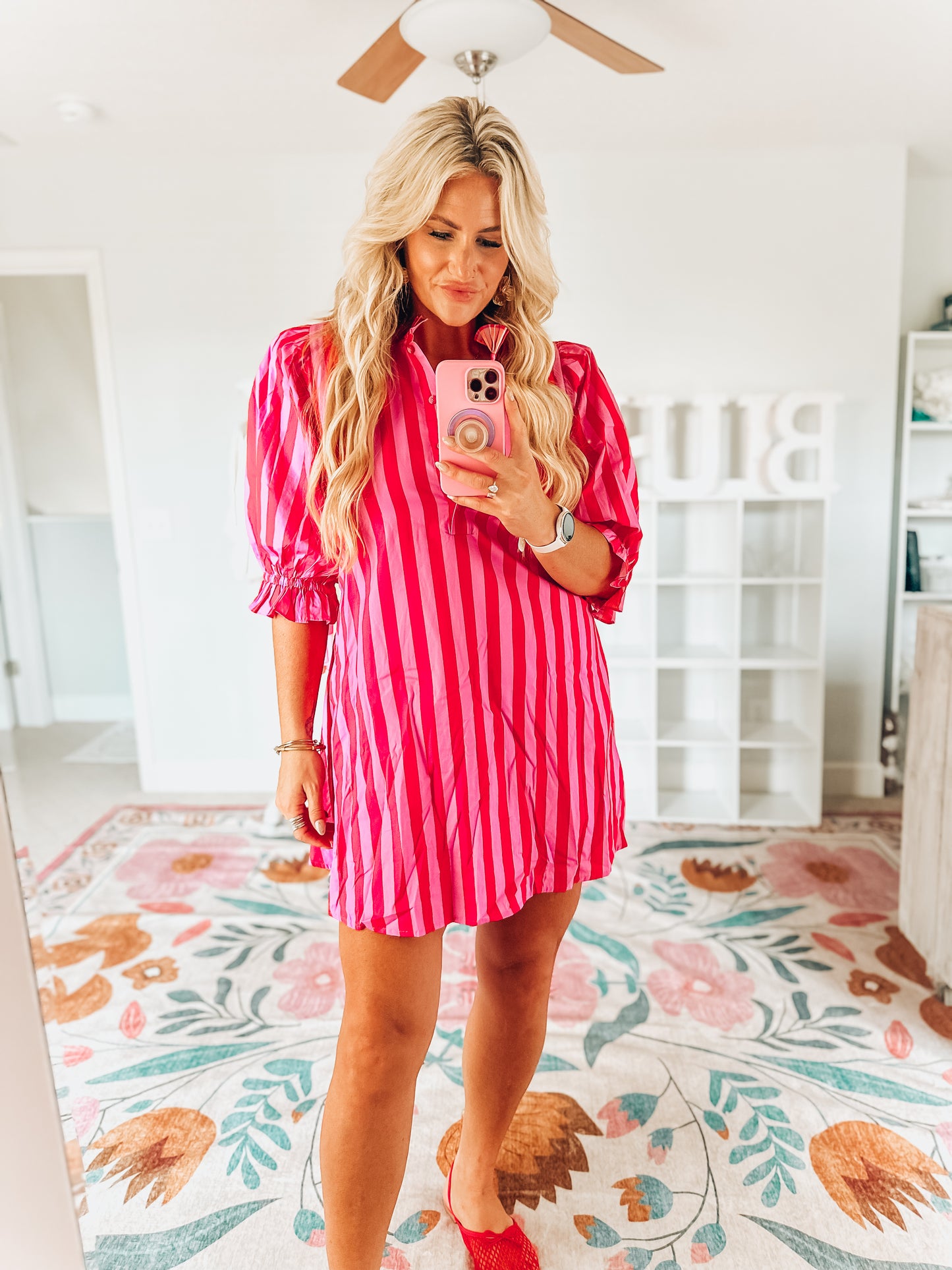Pink Cabana Dress