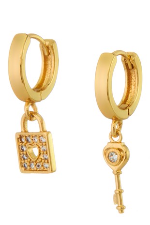 Lock & Key Ear Huggies