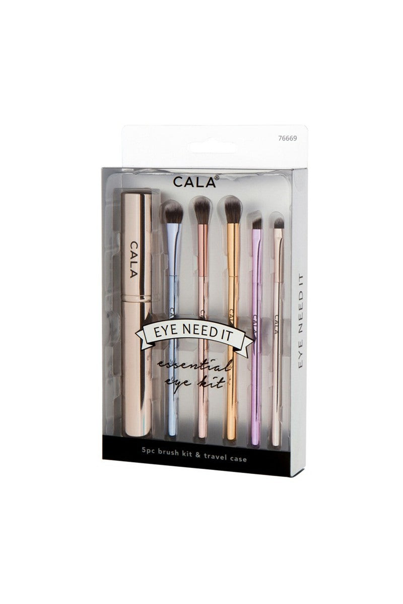 Mixed Metals-5pcs Essential Eye Brush Set