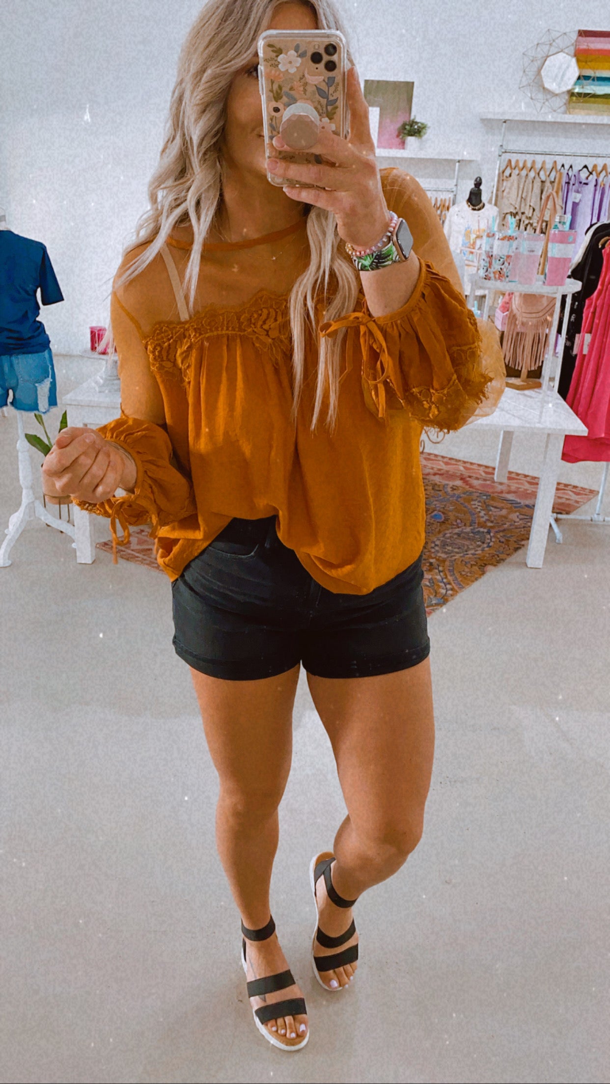 Maddie Lace Top