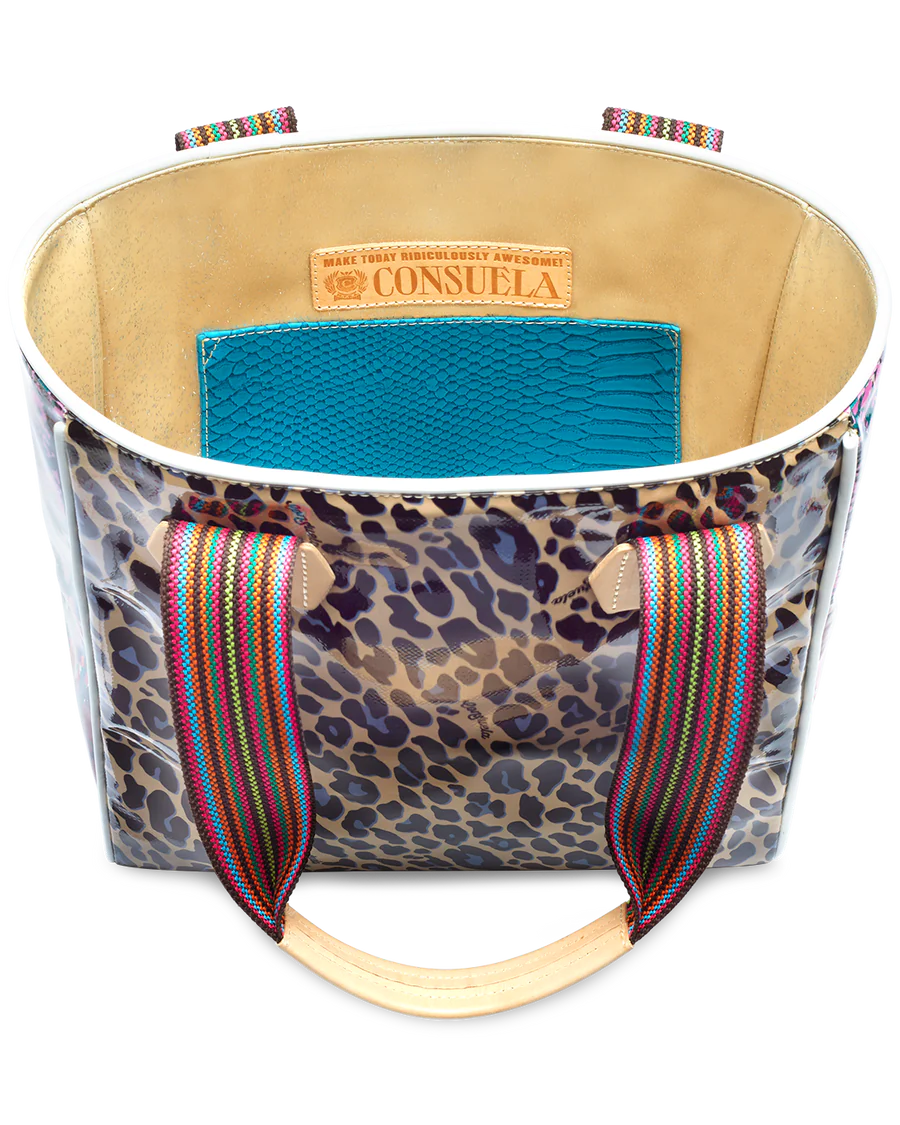 Mel Classic Tote- Blue Jag