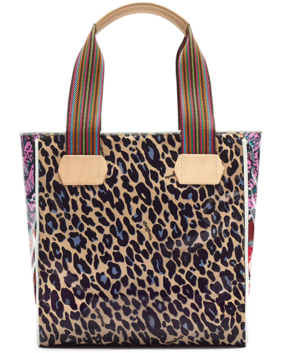 Mel Classic Tote- Blue Jag