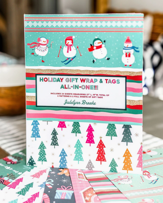 Holiday Gift Wrap Book