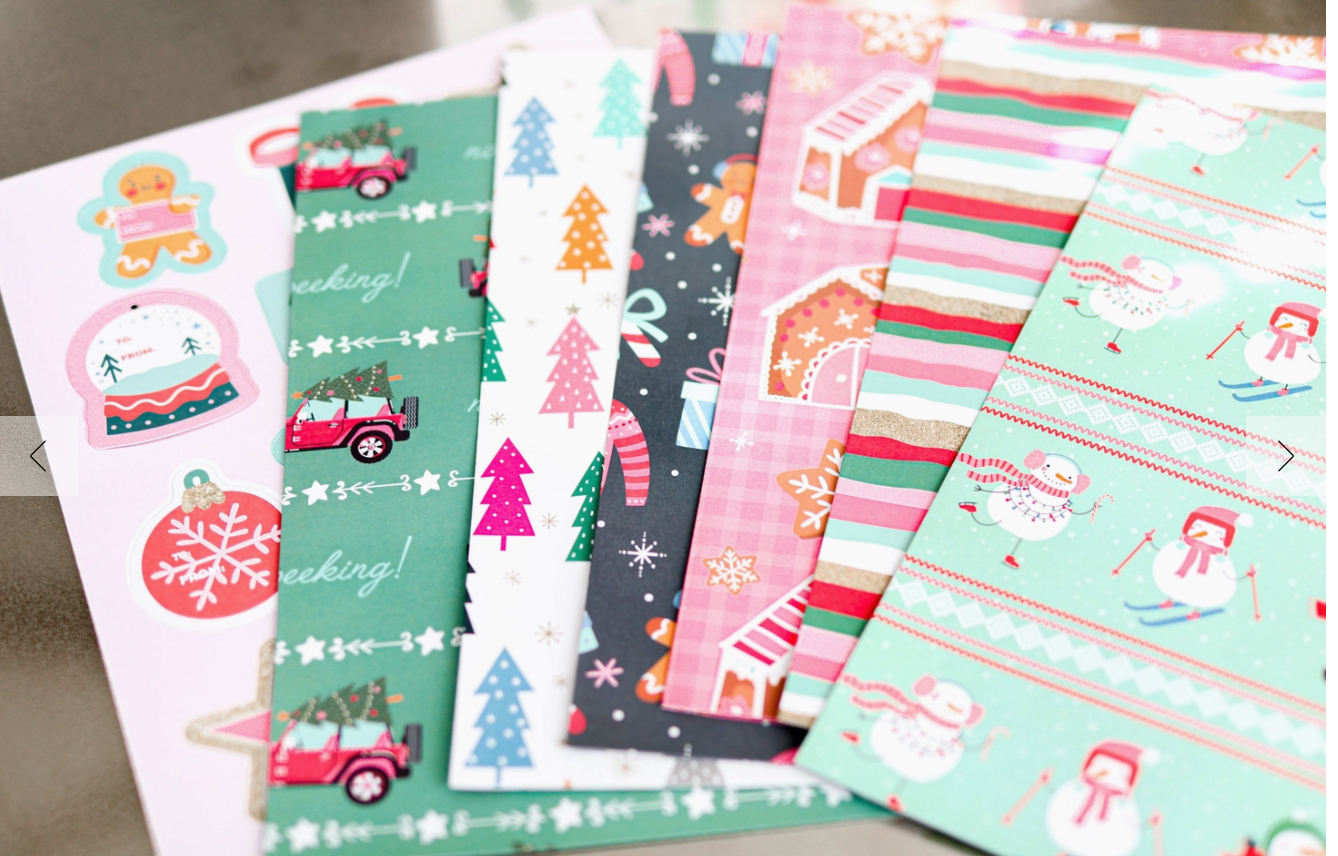 Holiday Gift Wrap Book