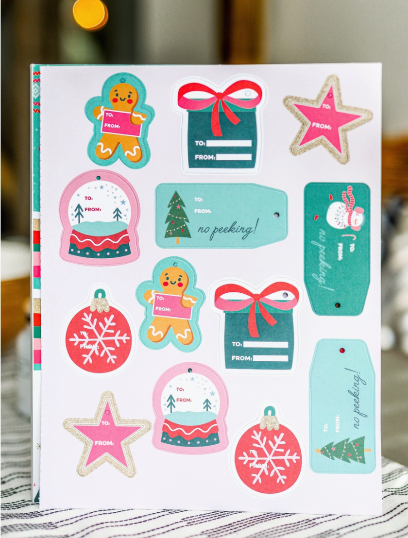 Holiday Gift Wrap Book