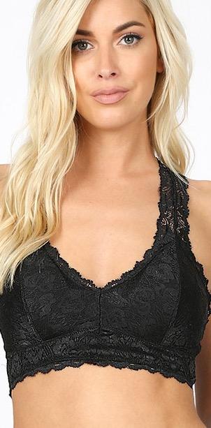 Lacey Lace Razorback Bralette