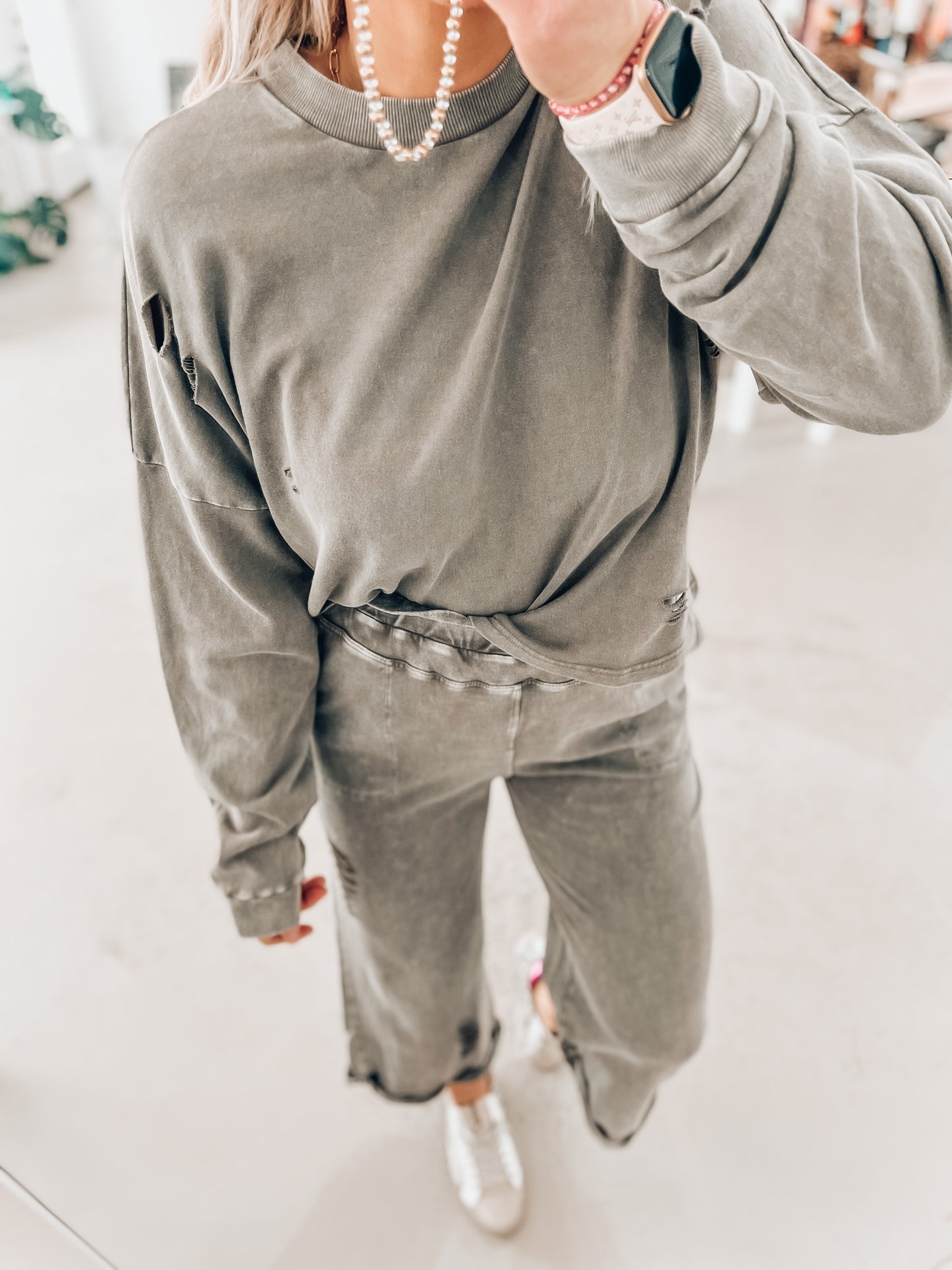 Millie Distressed Set
