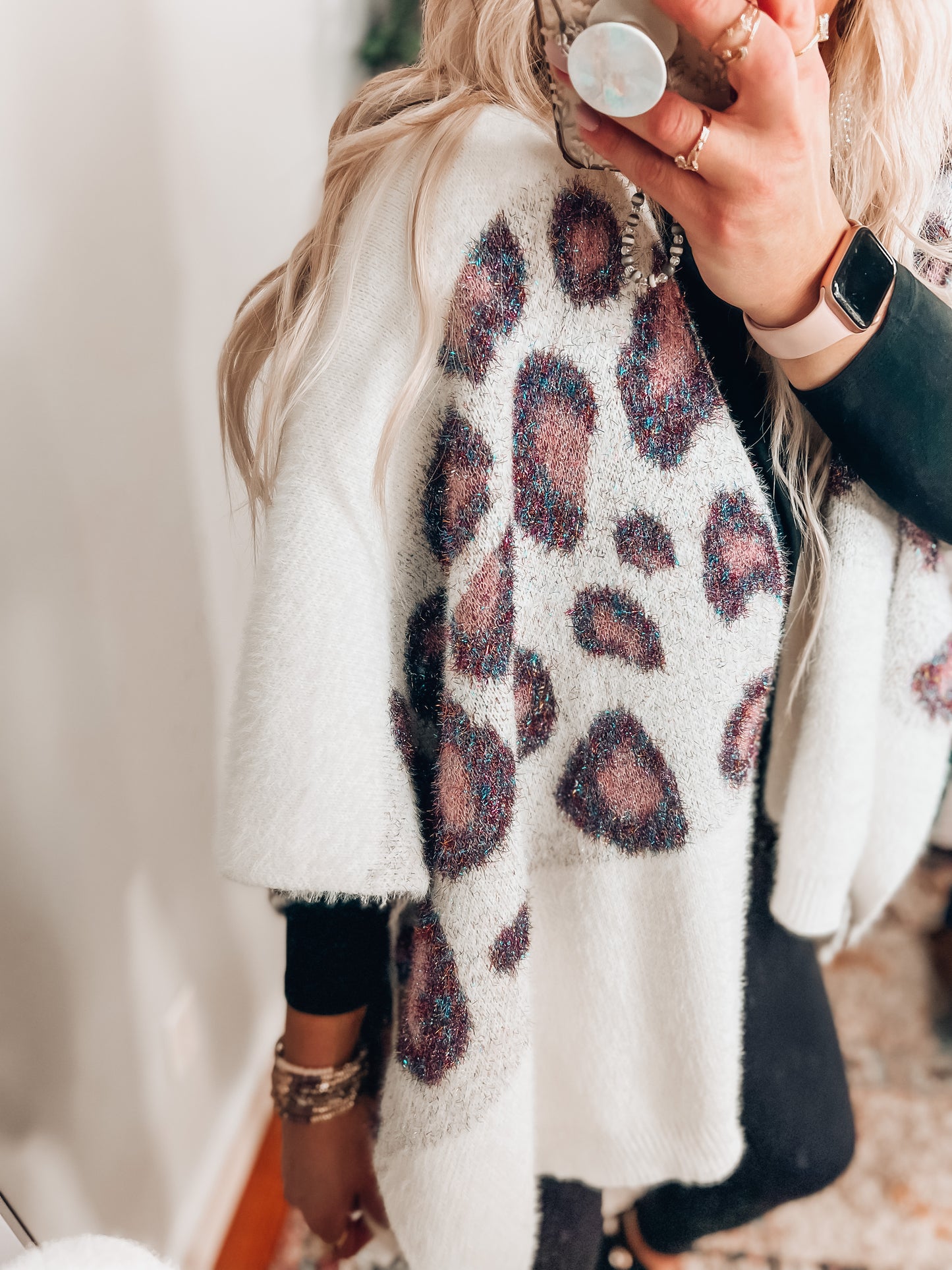 Leo Tinsel Poncho