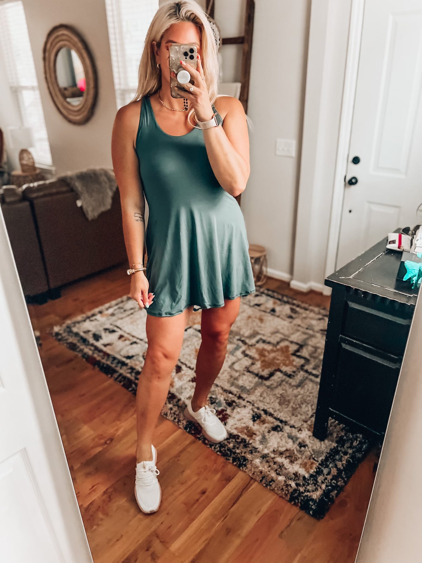 Sadie Everyday Dress- Spruce