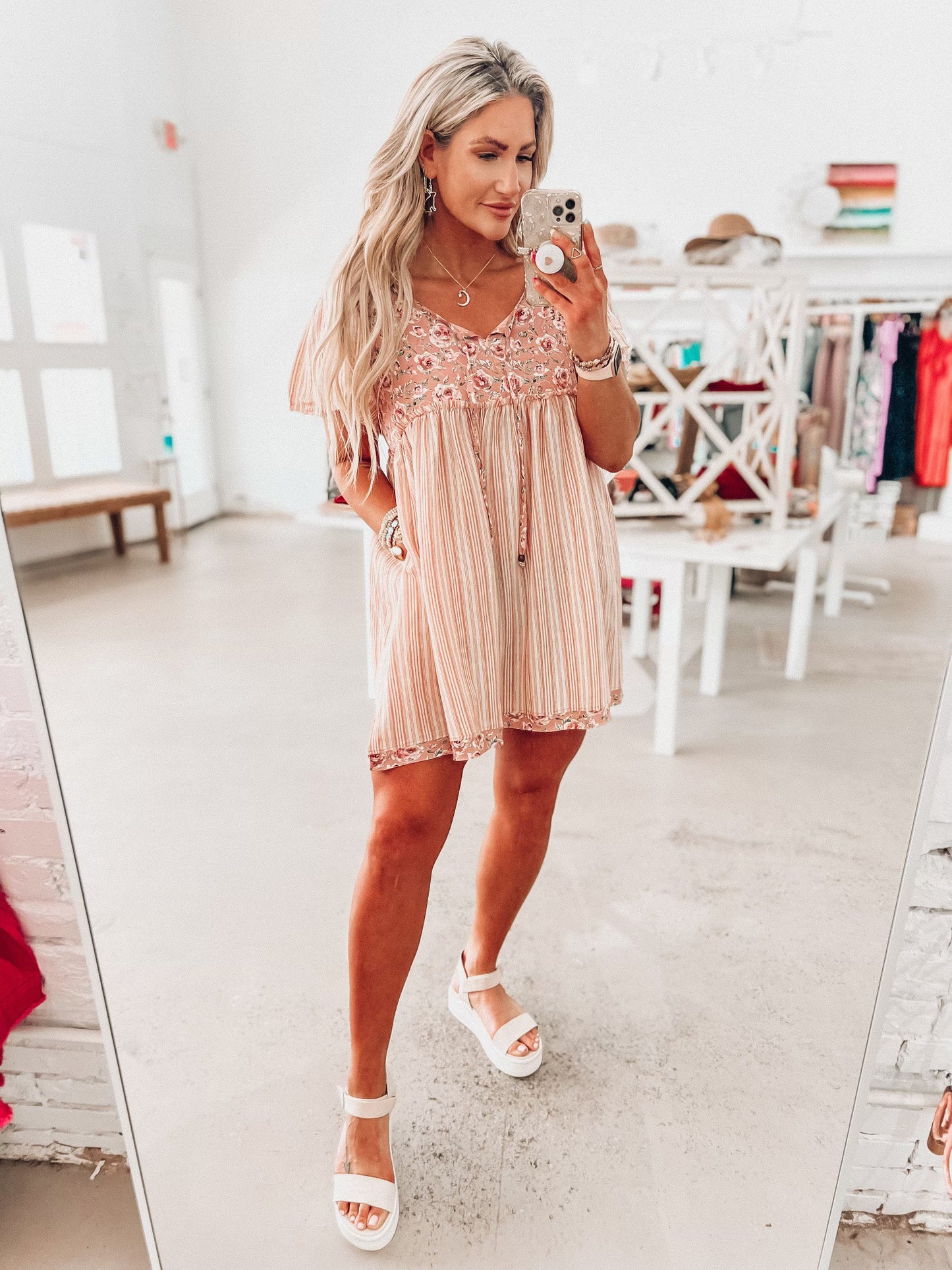 Vintage Floral Dress