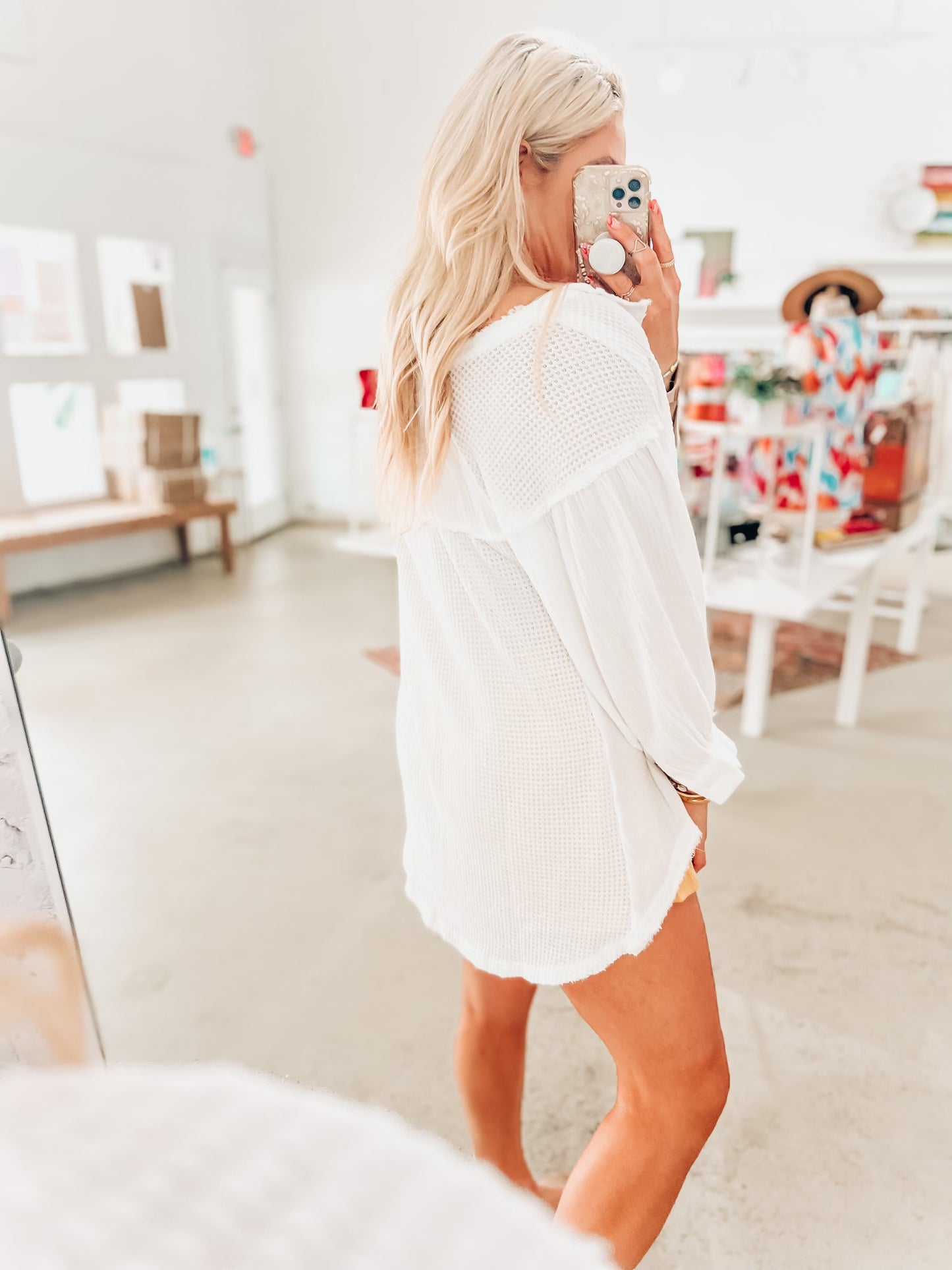 Bay Waffle Top