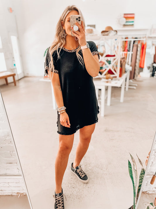 Leena Leo Waffle Dress