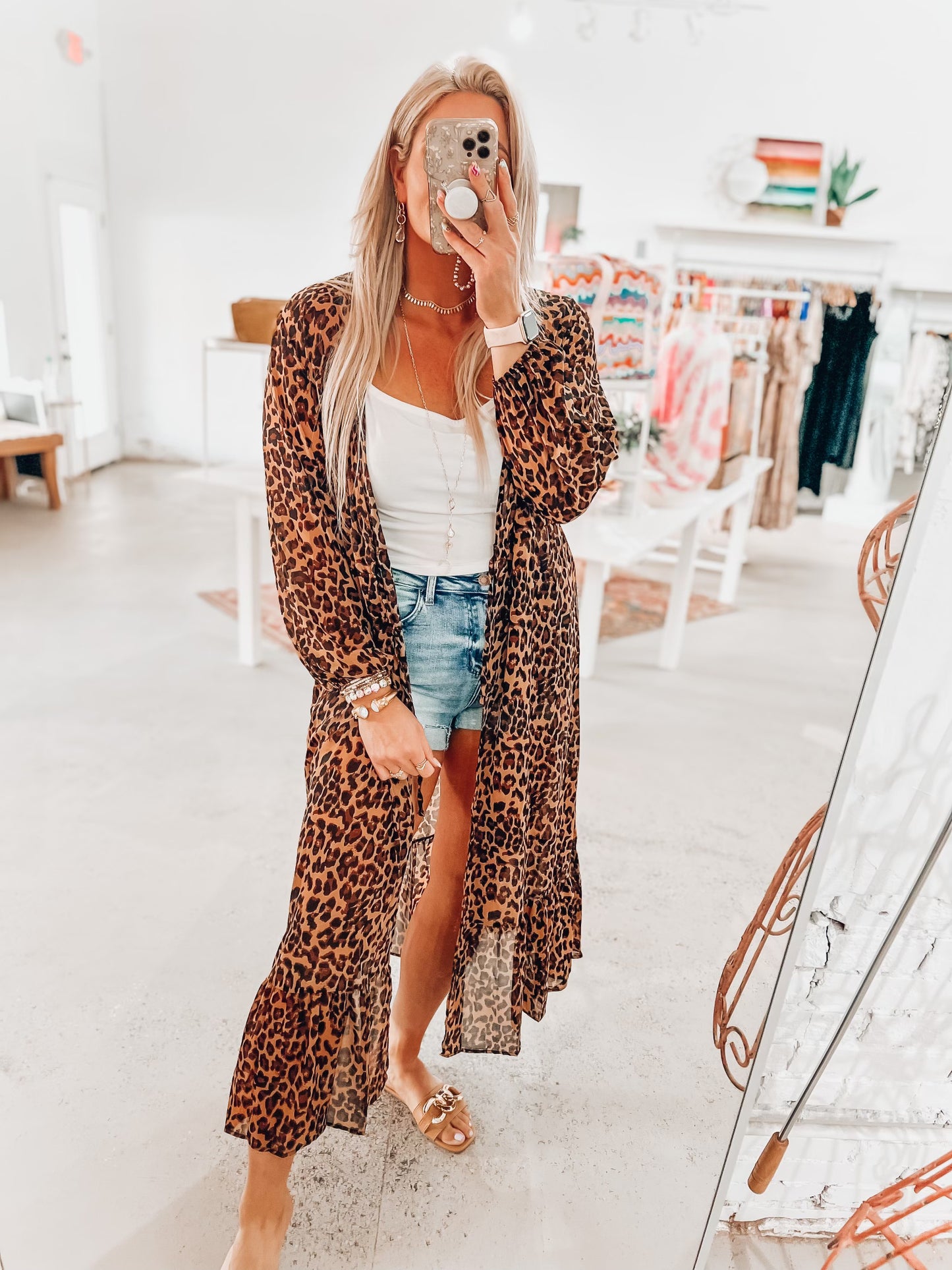Open Front Beach Kimono