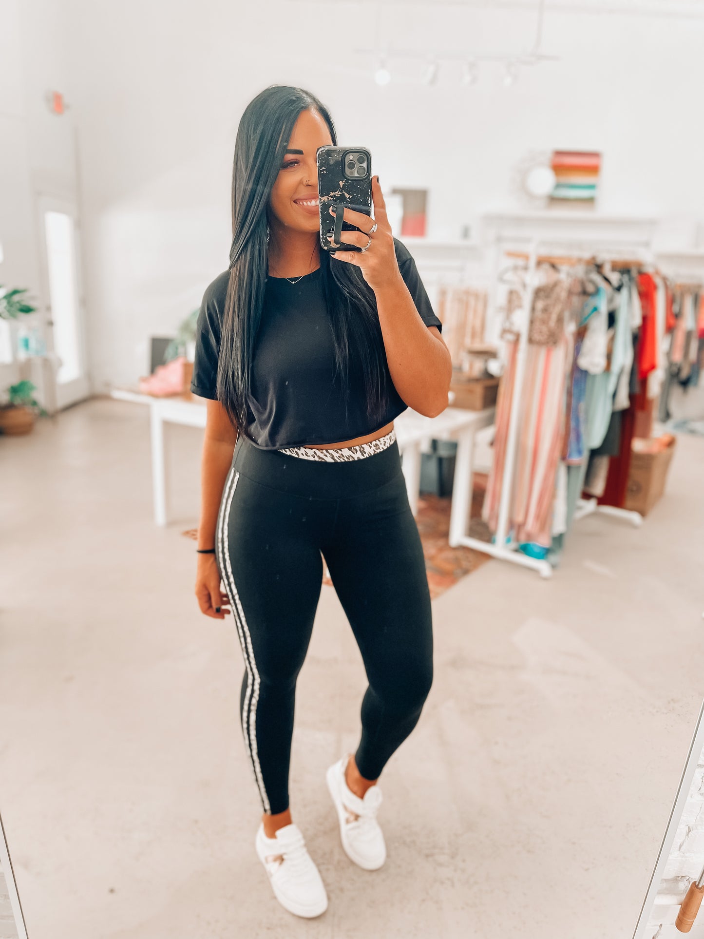 Gabbie Cropped Tee