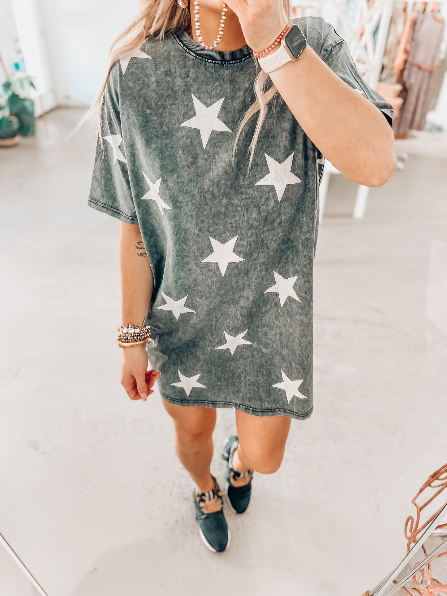 Justina Star Dress