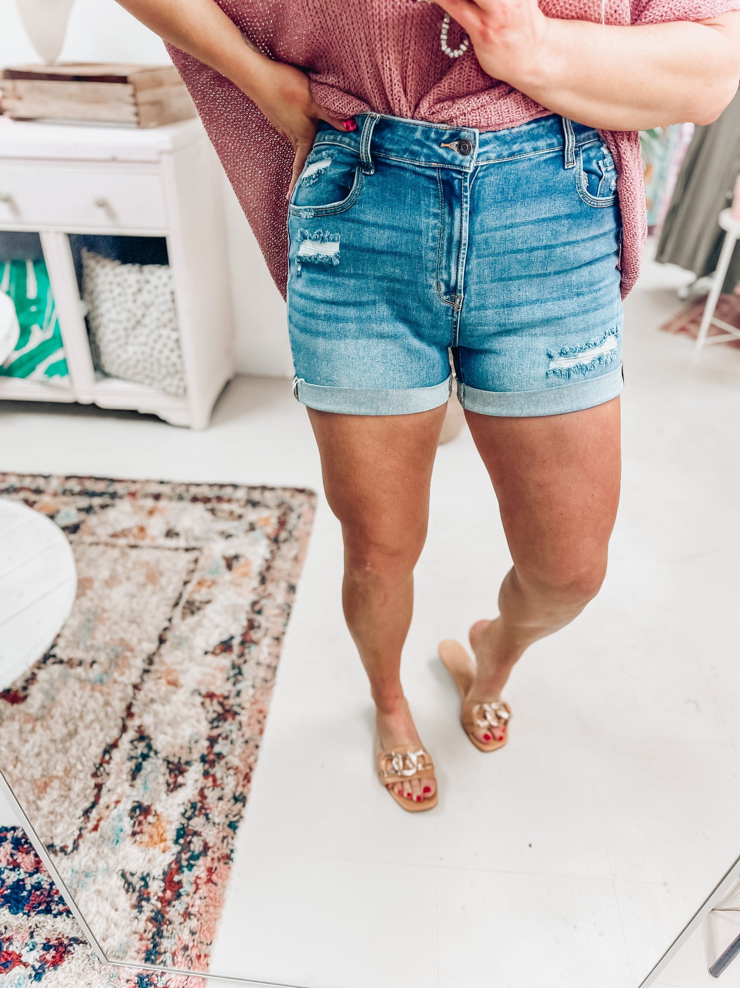 Peri Denim Shorts