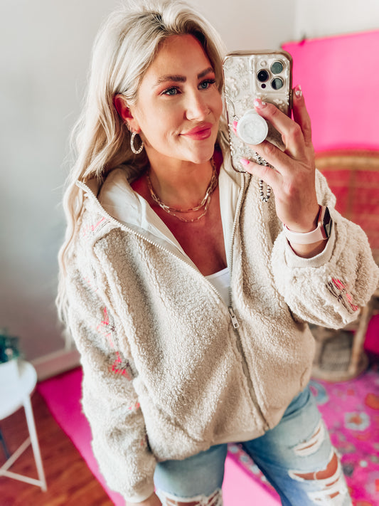 Teddy Love Fur Hoodie