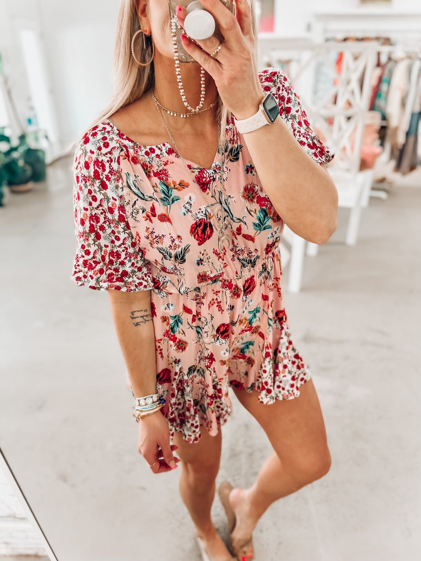 Regan Floral Romper