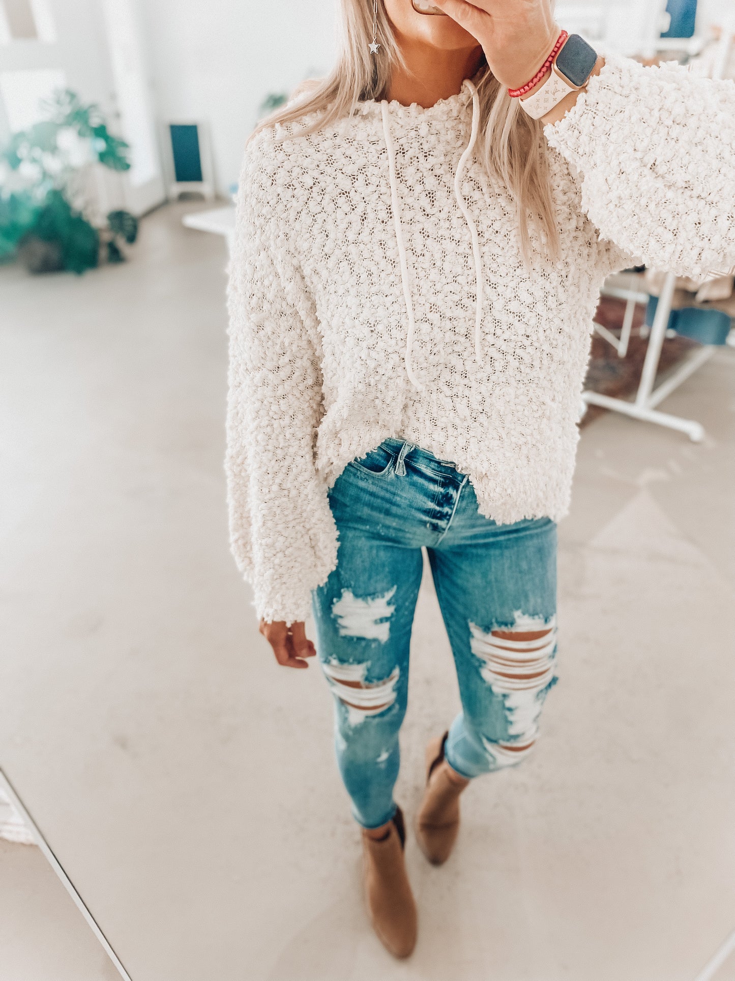 Autumn Cozy Hooded Pullover