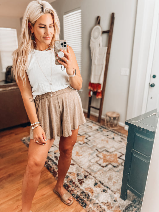 Bianca White Tank