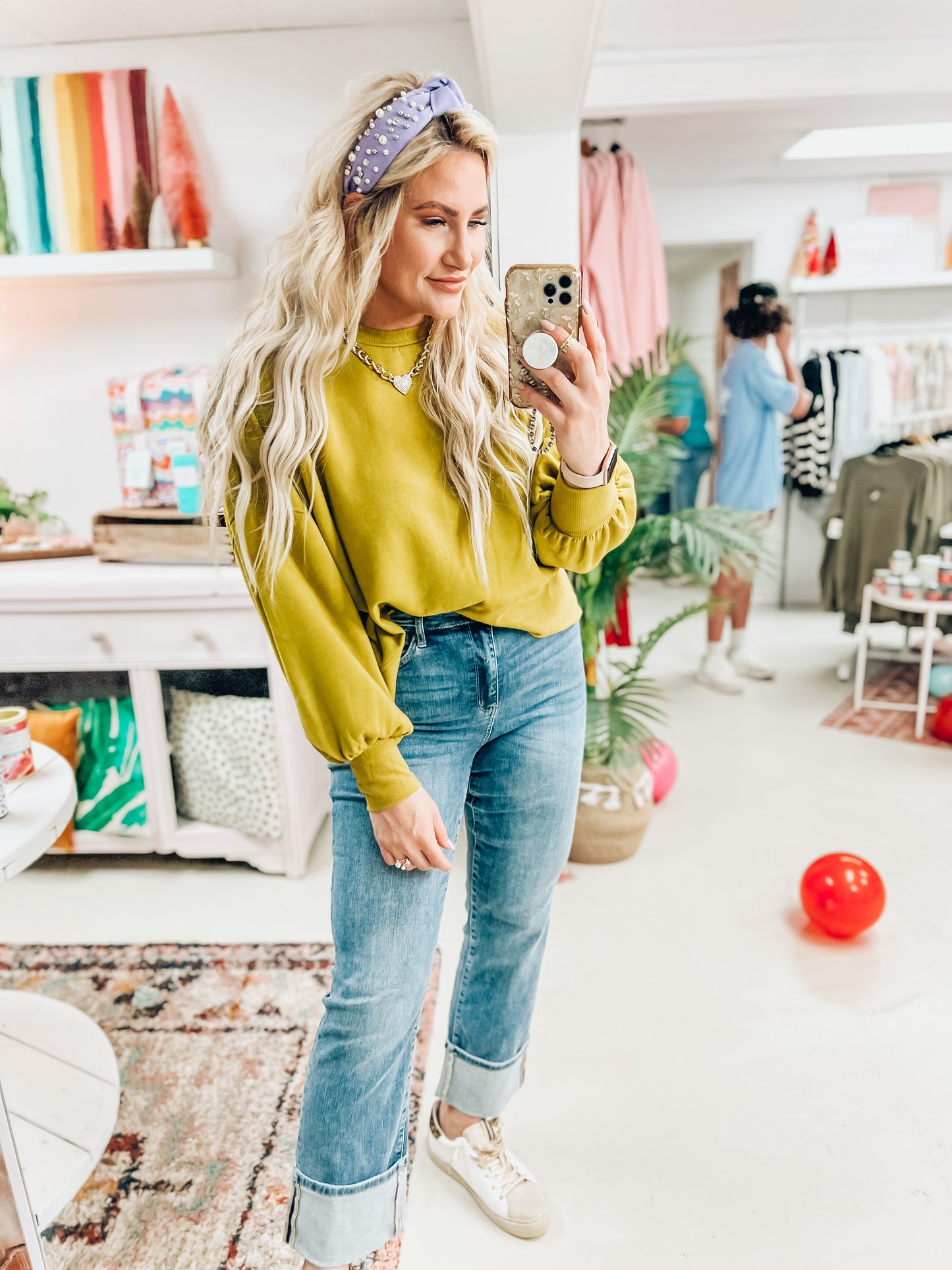 Doorbuster Balloon Sleeve Pullover