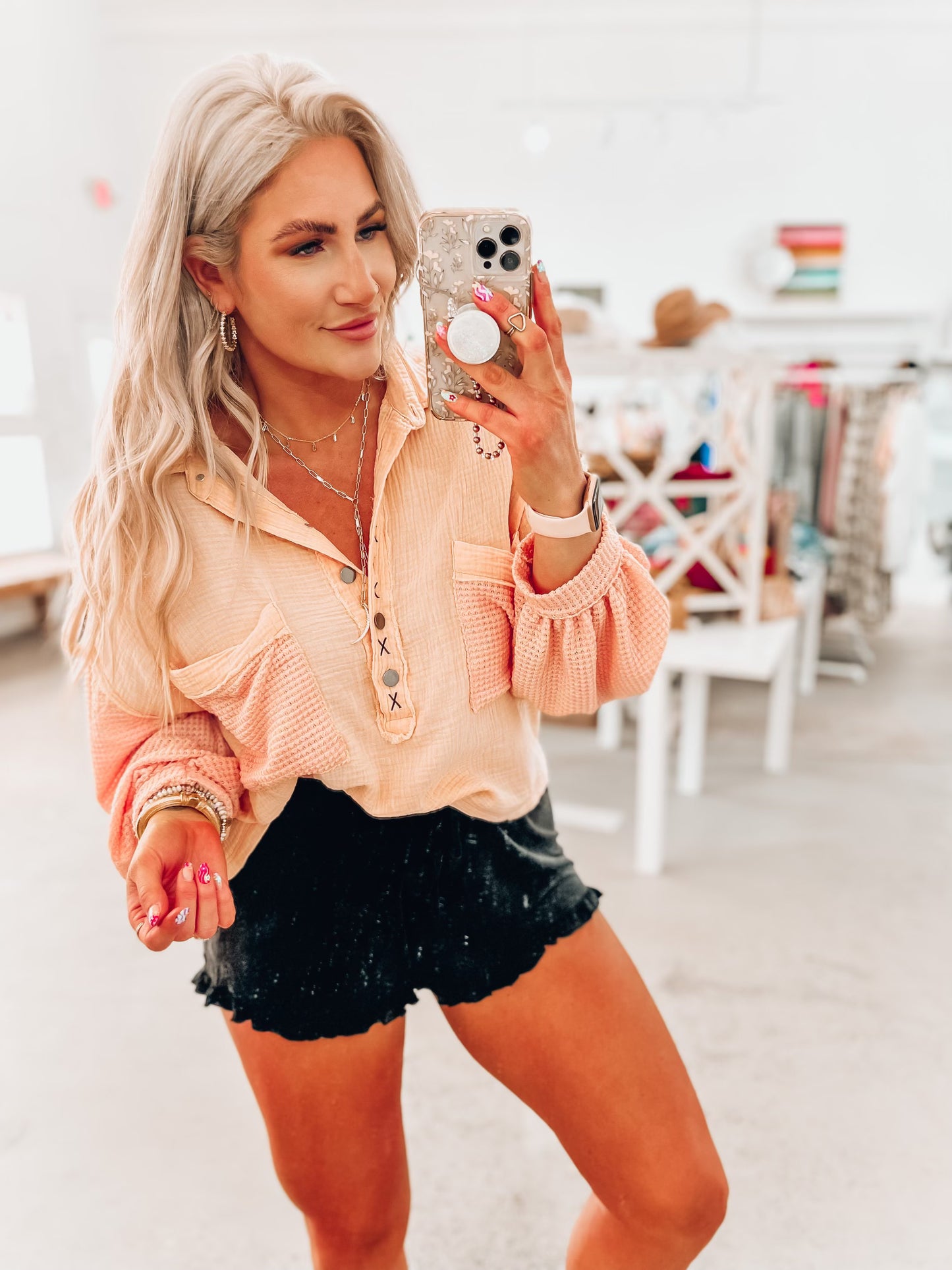 Layne Ruffle Shorts