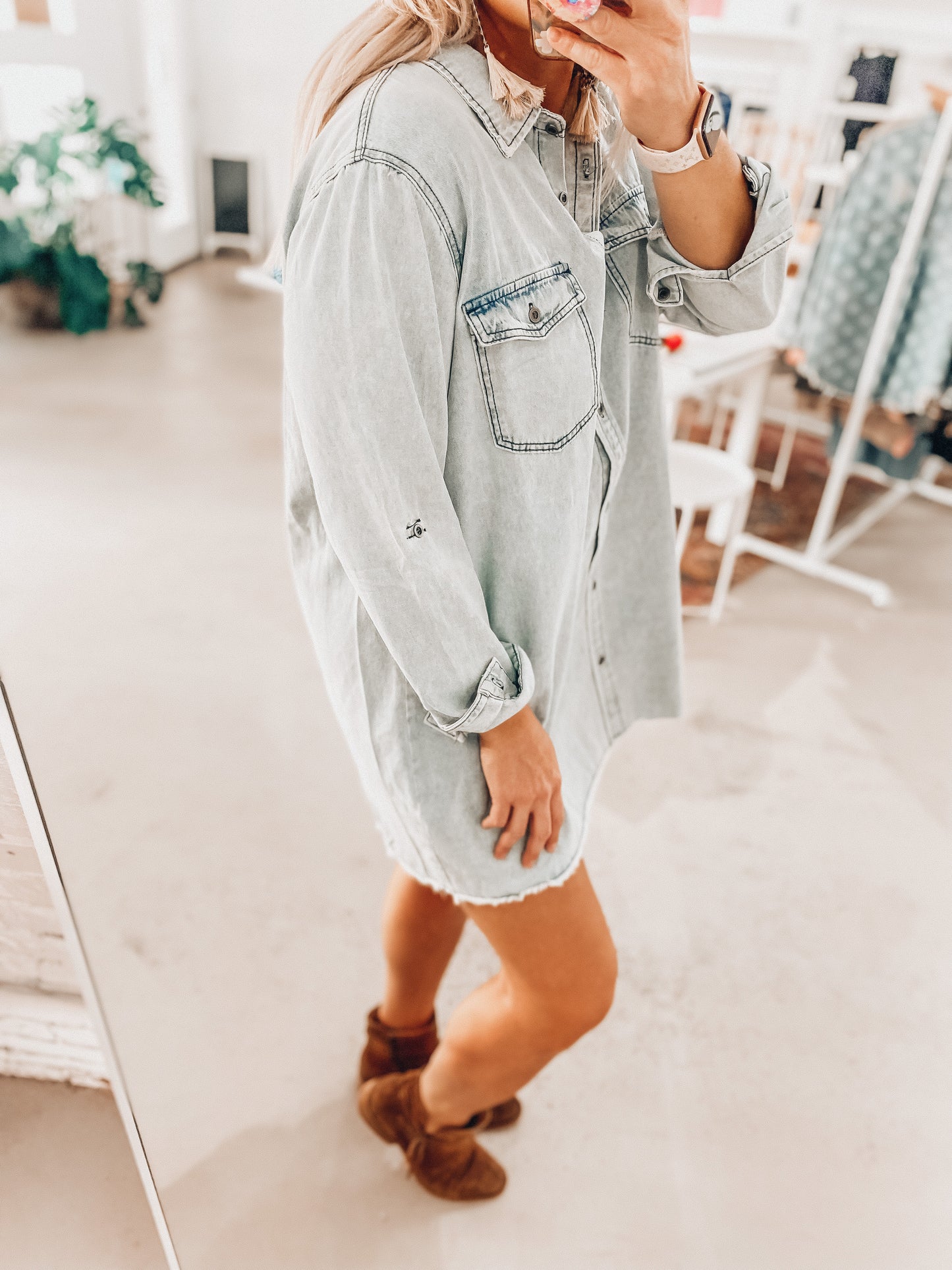 Quinn Denim Dress