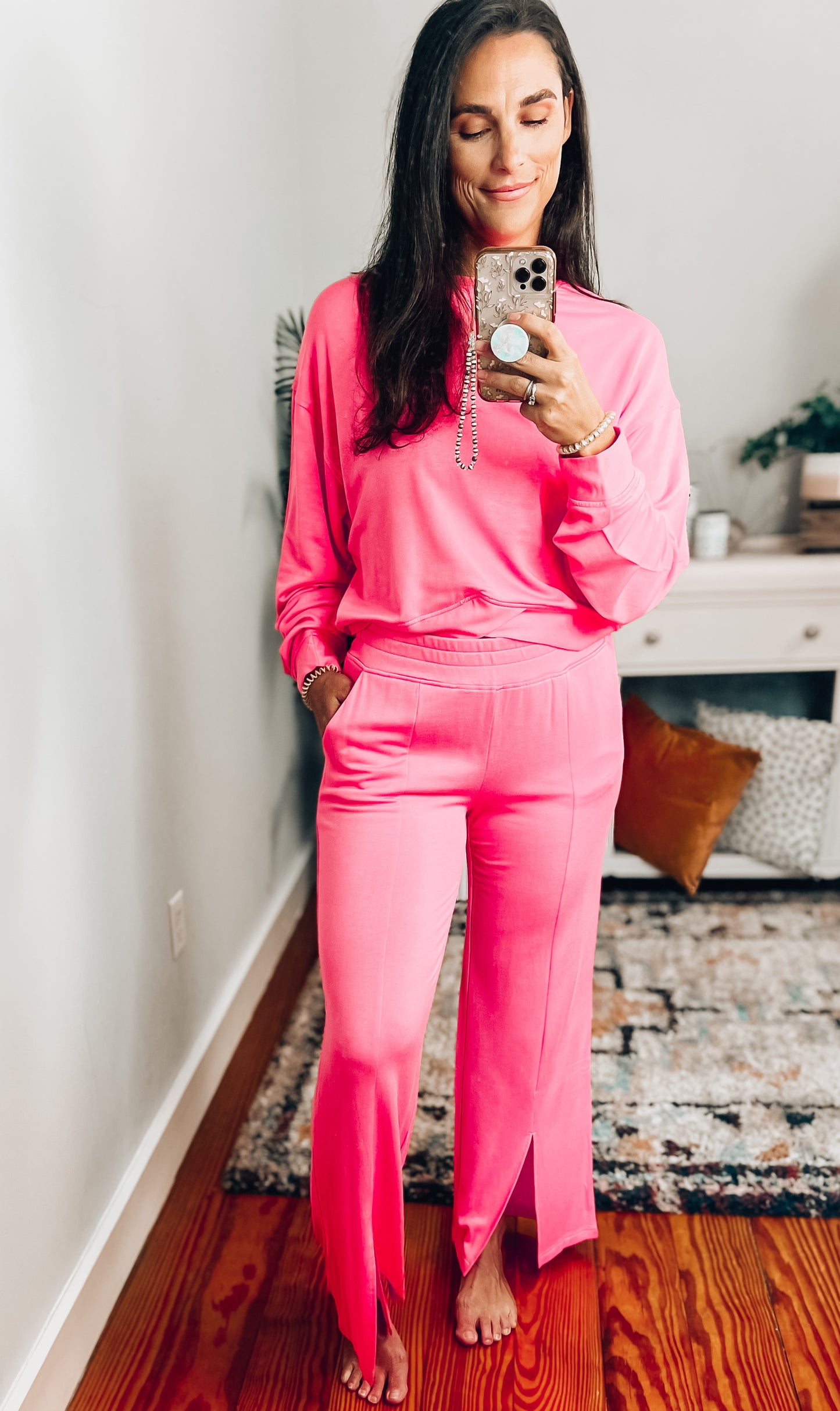 Bubblegum Crewneck Top