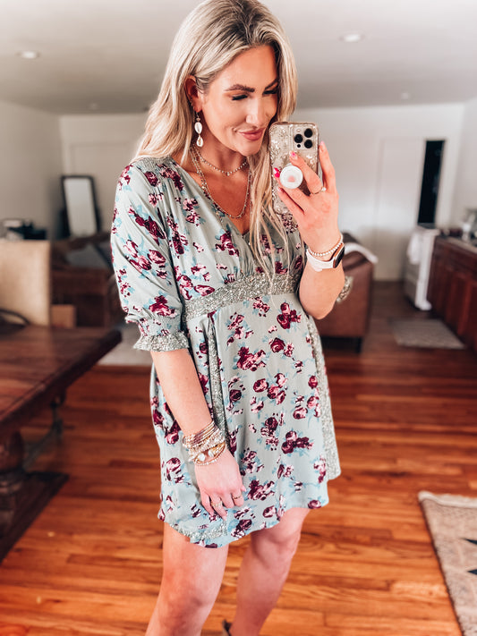 Mina Floral Dress