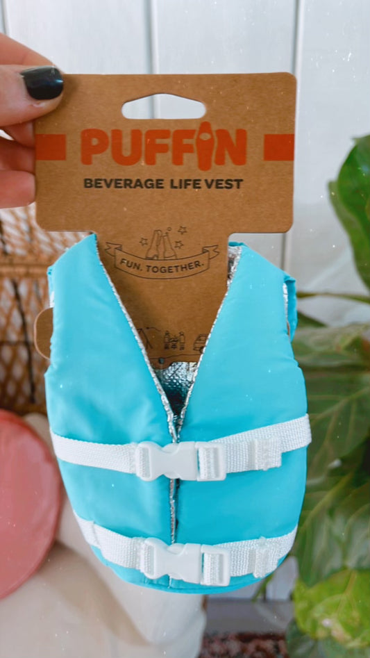 Beverage Life Vest - Sky Blue