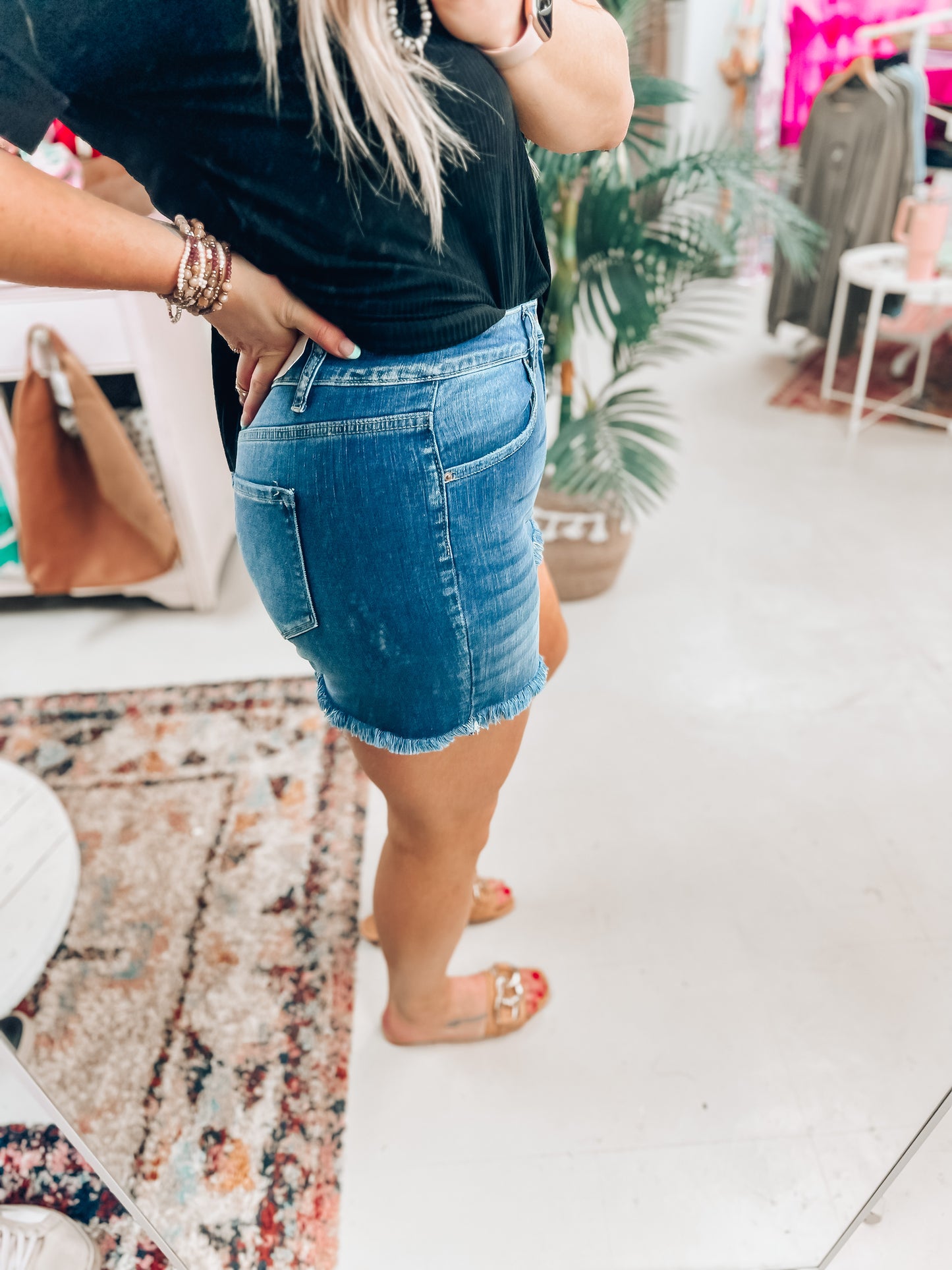 Jacy Denim Shorts