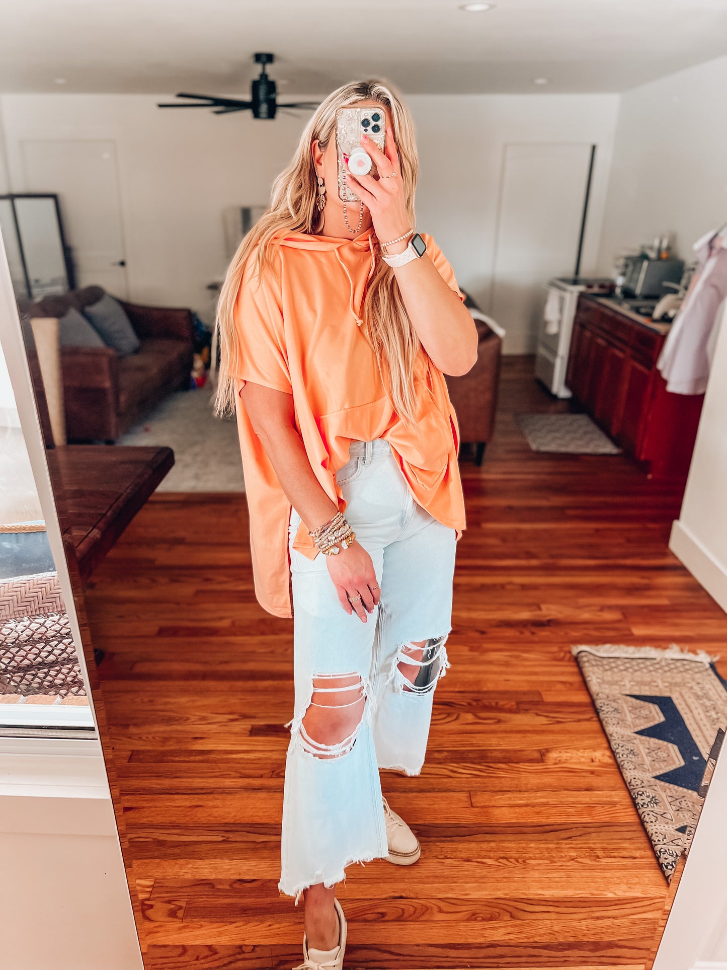 Vivian Hooded Top
