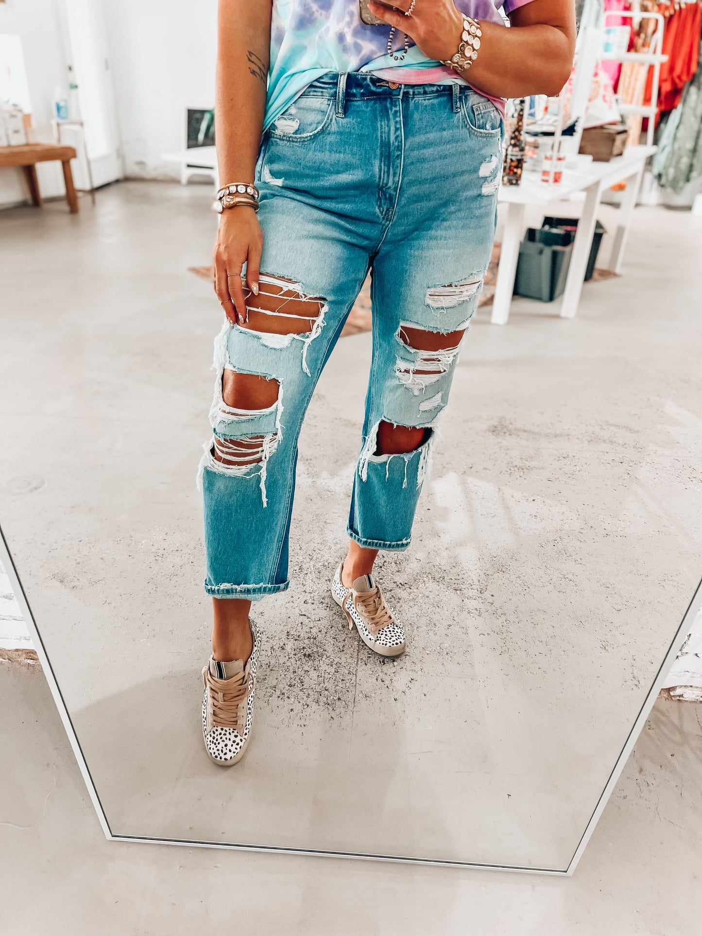 Alyssa 90's Vintage Straight Jeans