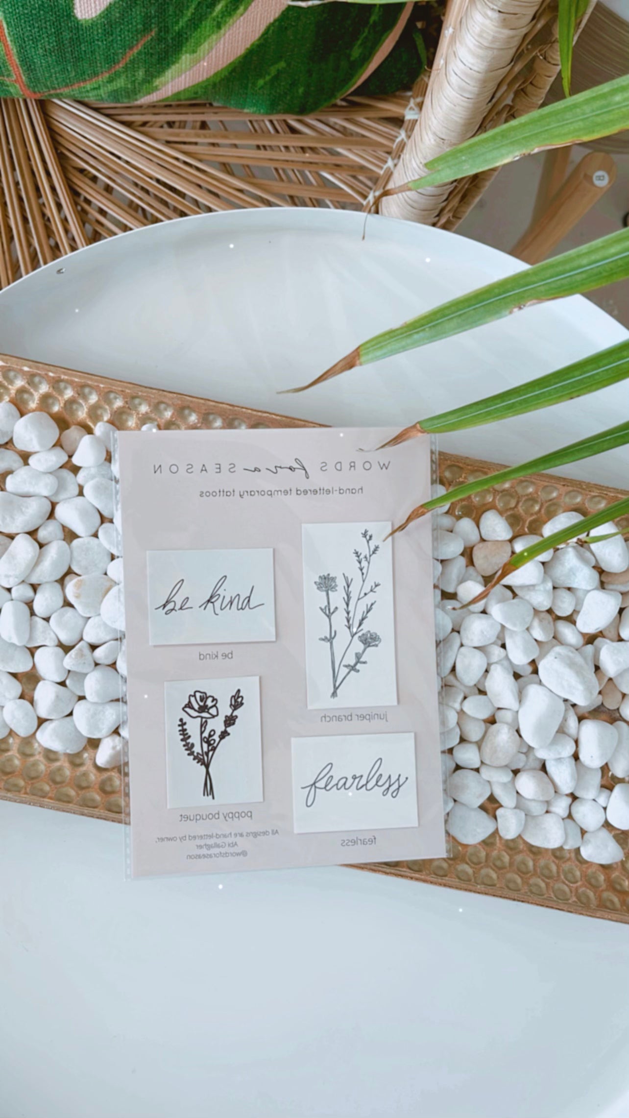 Temp Tattoos- Empower