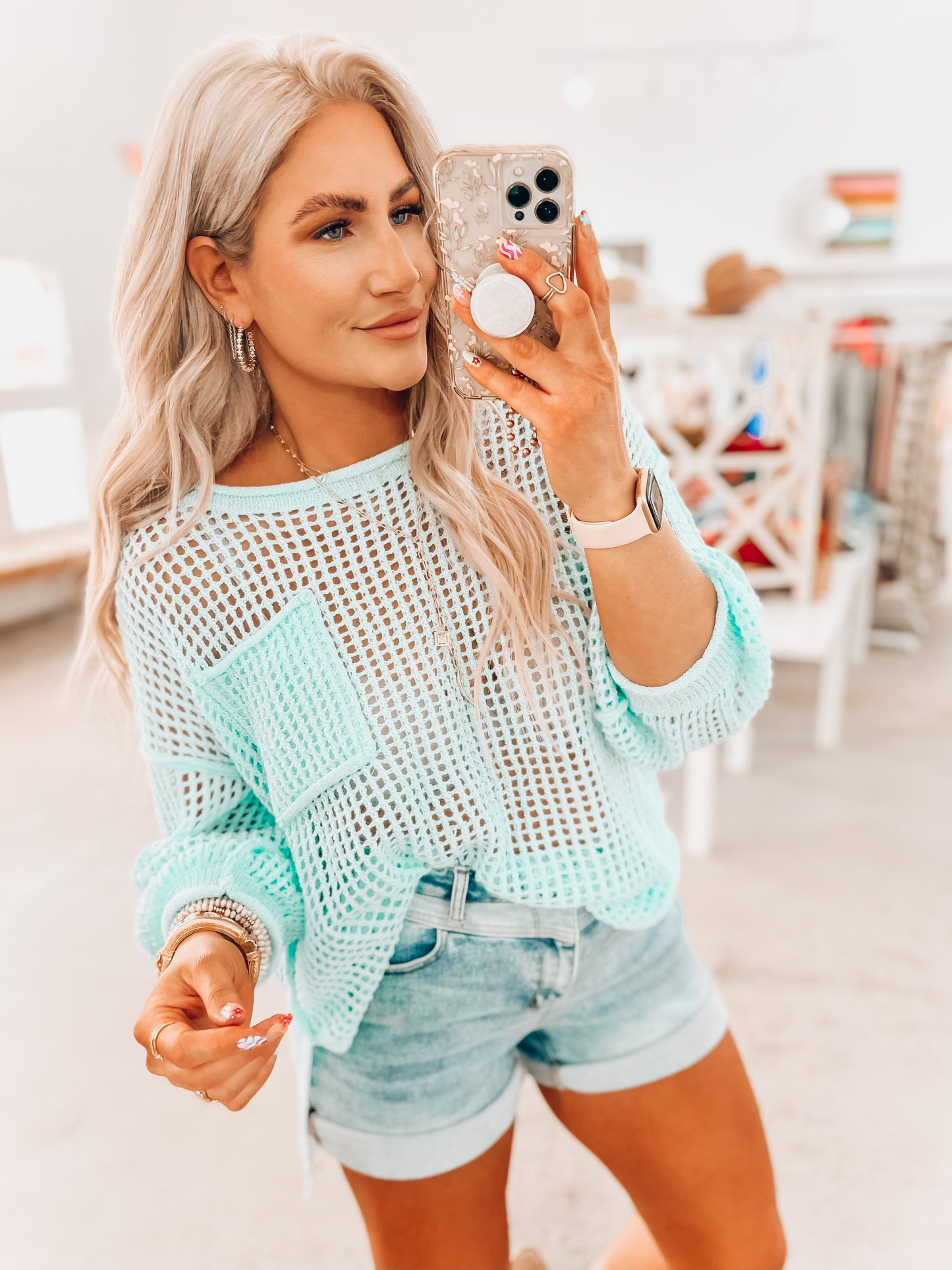 Paradise Green Top