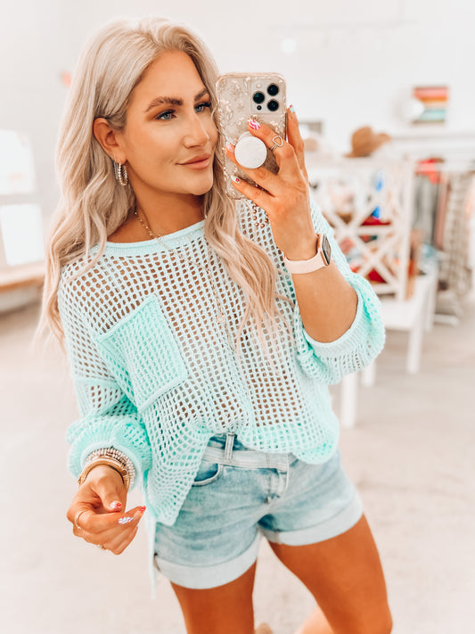 Paradise Green Top