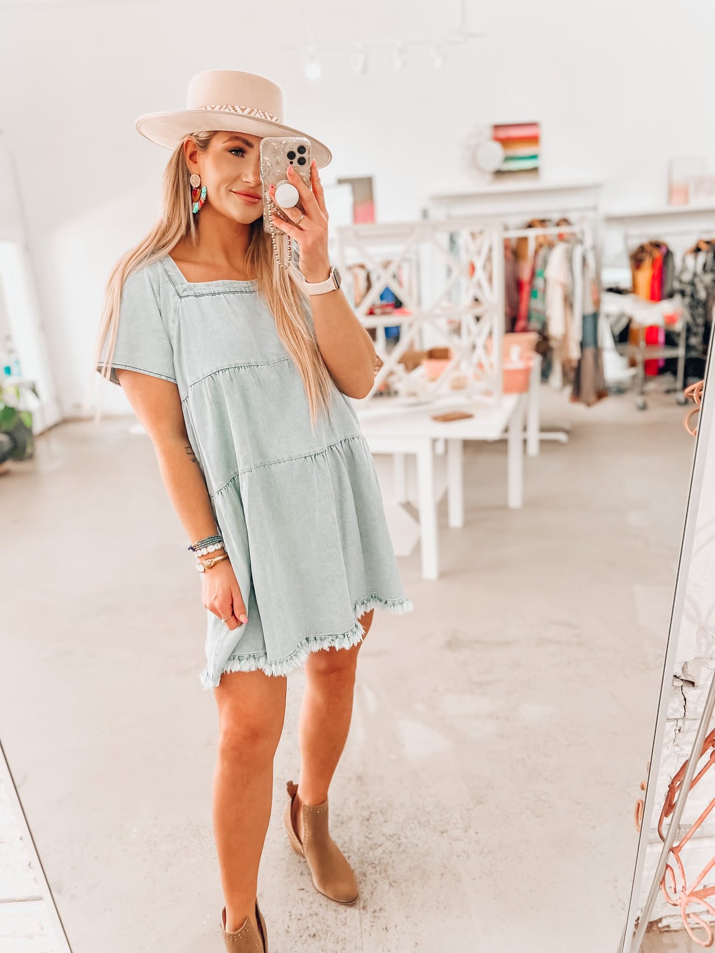 Maysen Denim Dress