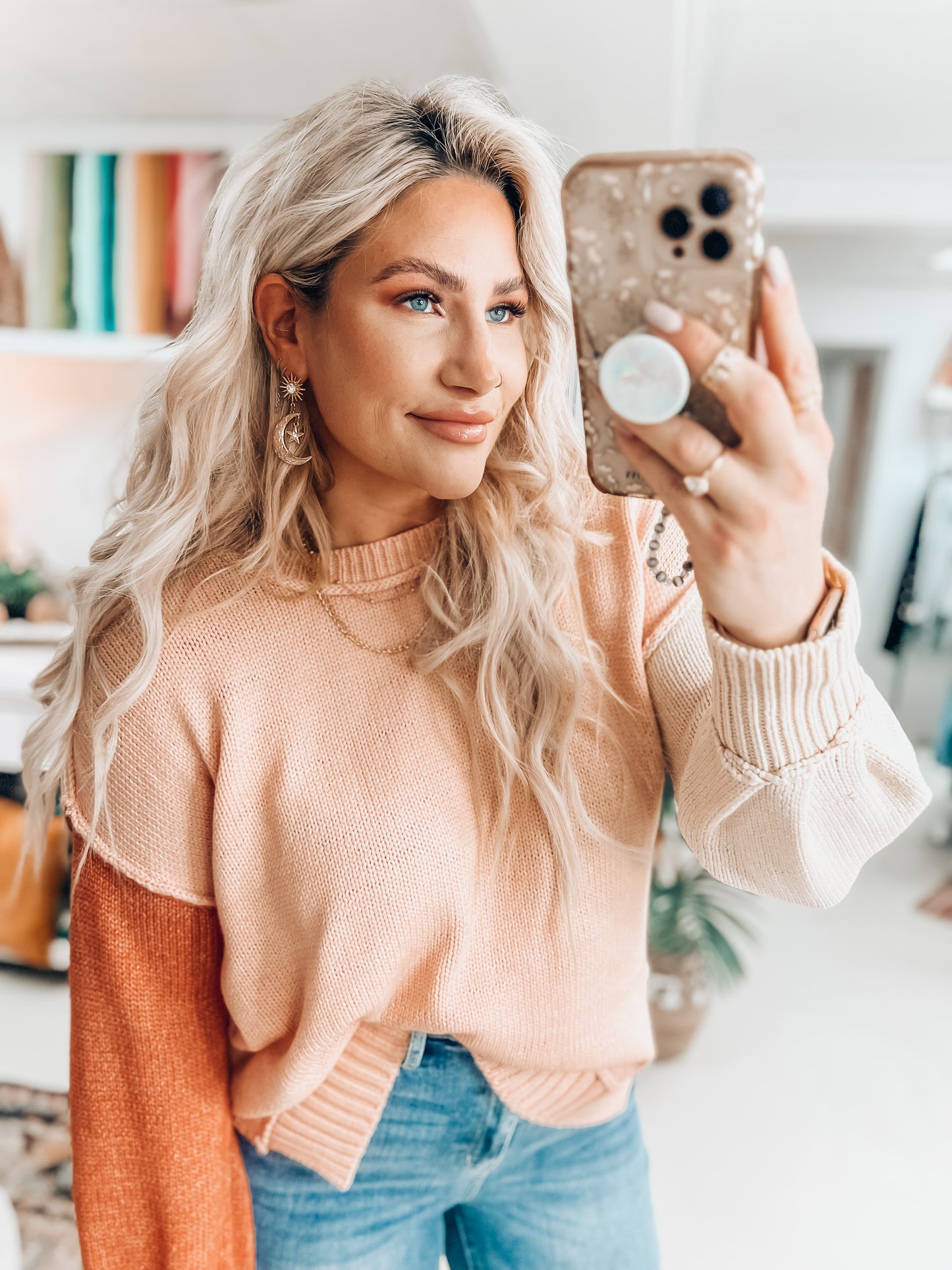 Blake Colorblock Sweater