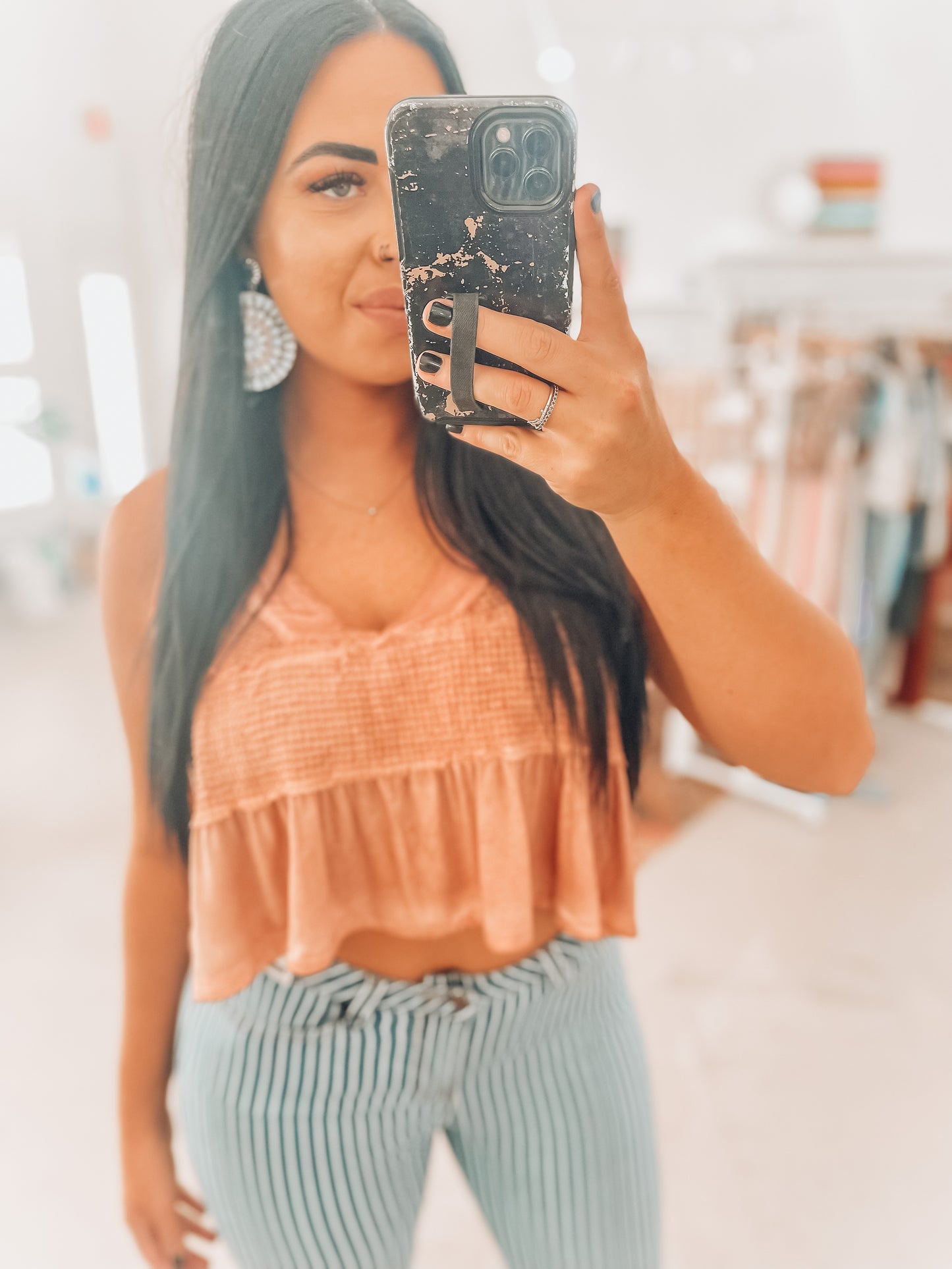 Whitney Boho Knit Tank