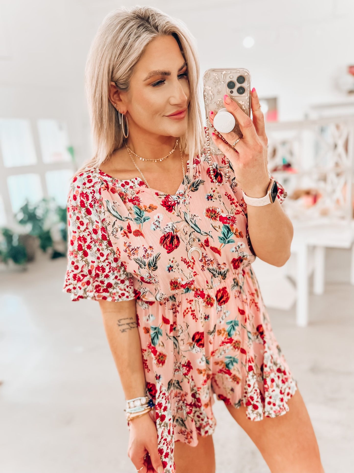 Regan Floral Romper