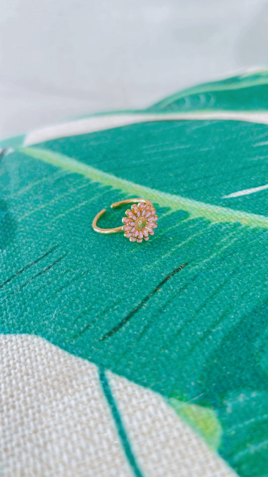 Wildflower Ring - L. Pink