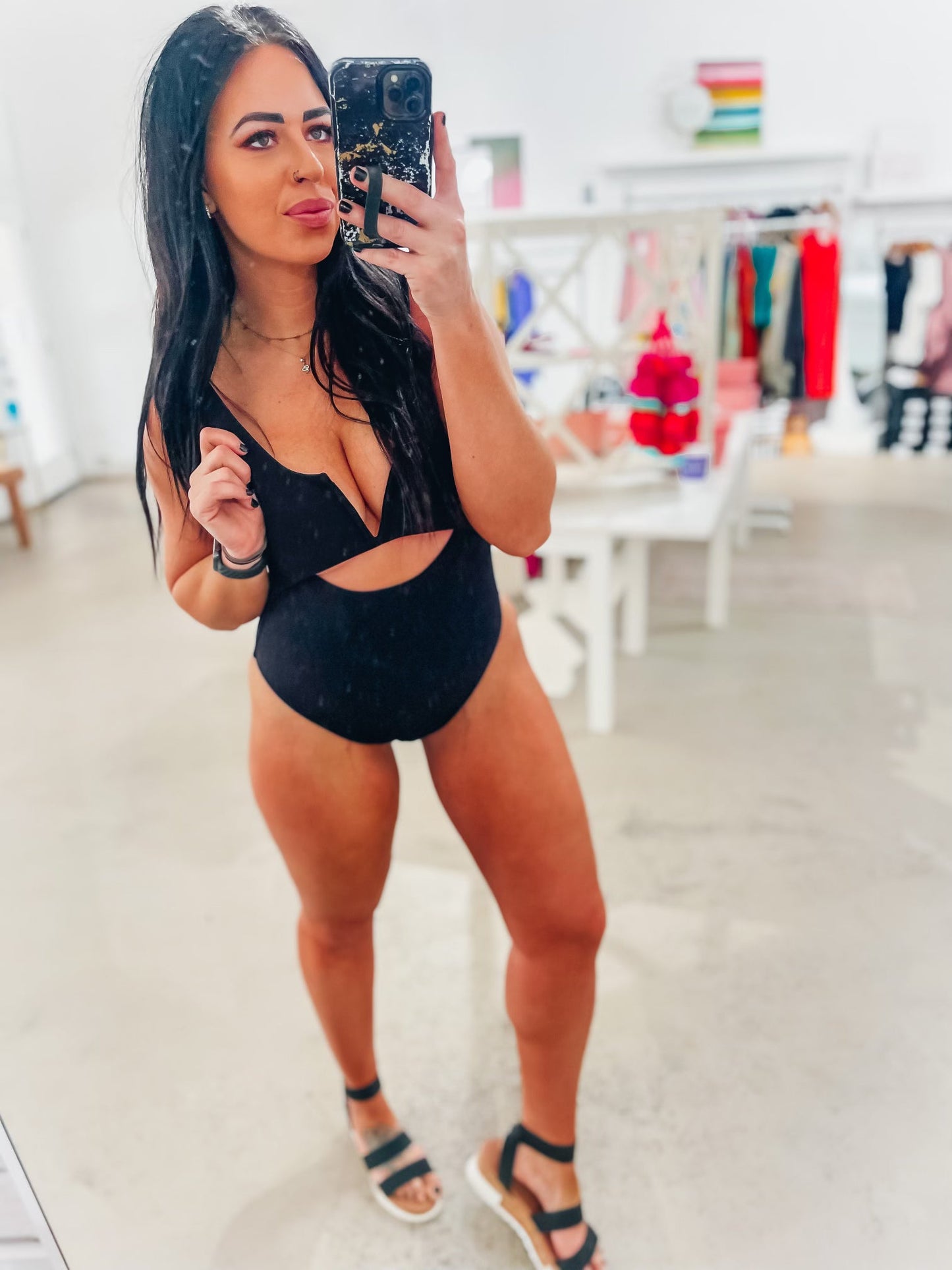 Skipper Black Swimsuit