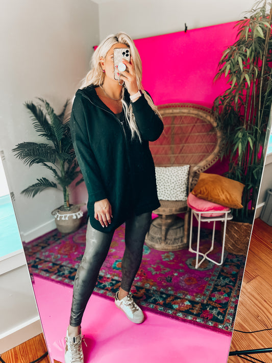 Jessi Longline Zip-Up Jacket