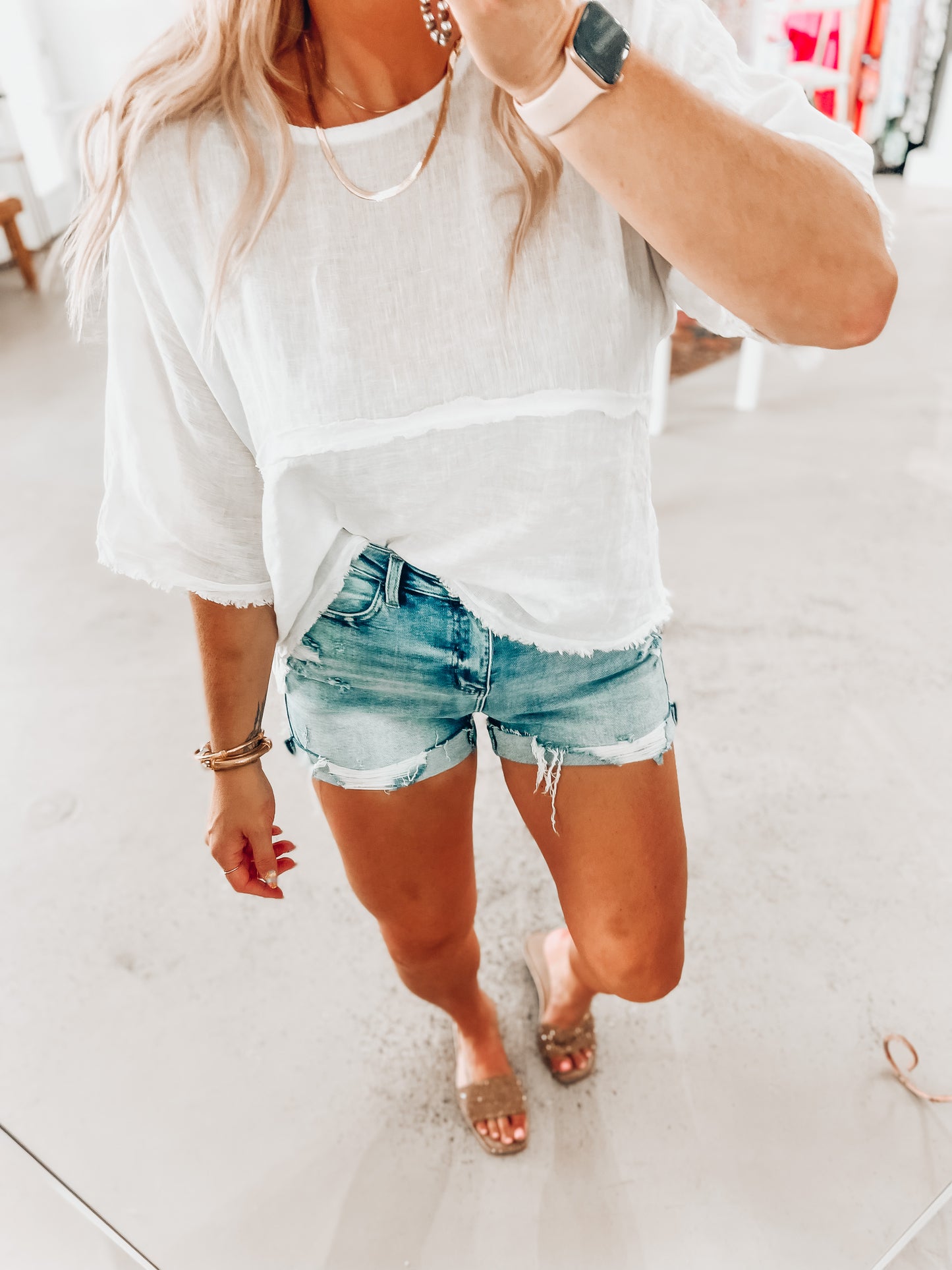 Kaia Linen Top