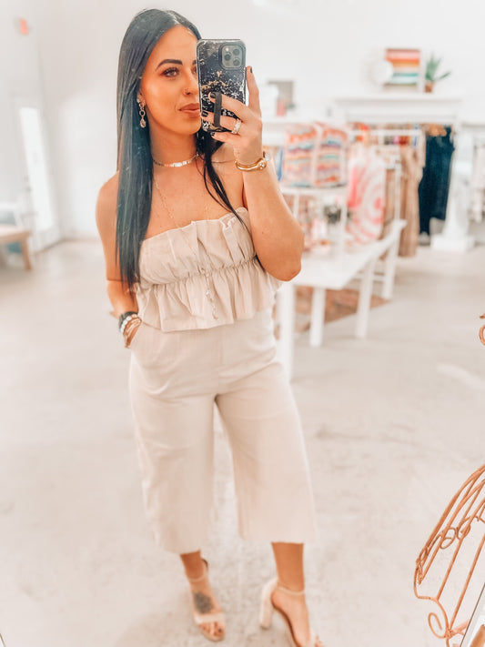 Mindy High Waisted Jumpsuit