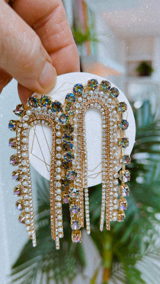 Chasing Waterfalls Earrings Iridescent