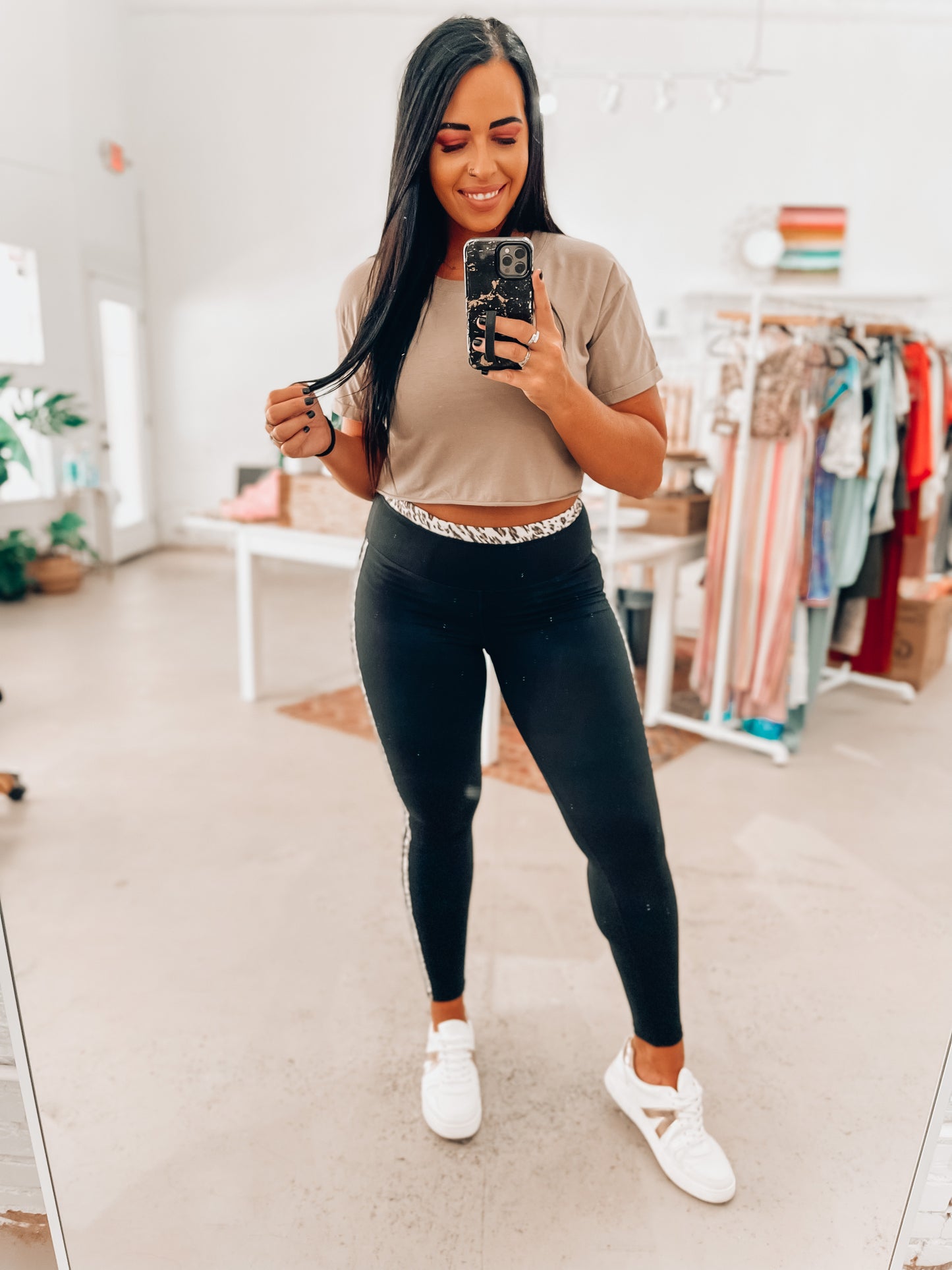 Gabbie Cropped Tee