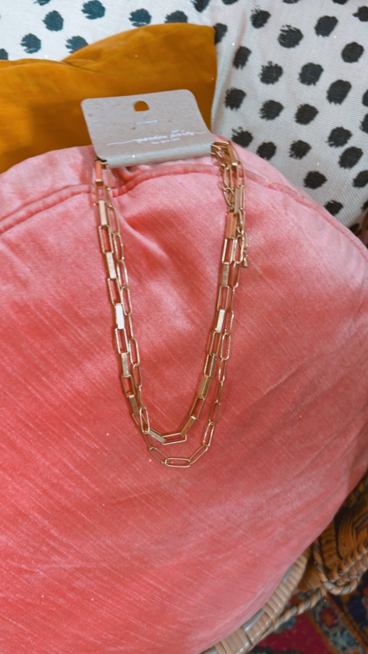 Link Layered Necklace