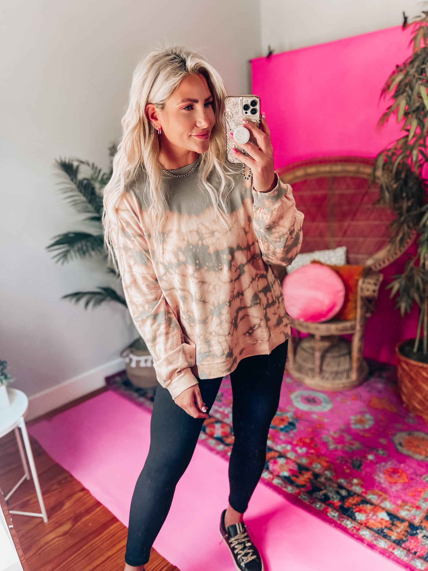 Crazy for you Tie Dye Pullover